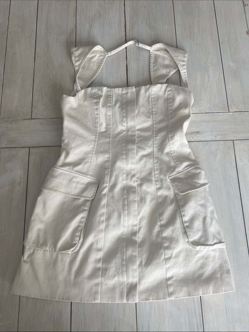 L’academie Tan Mini Dress Medium